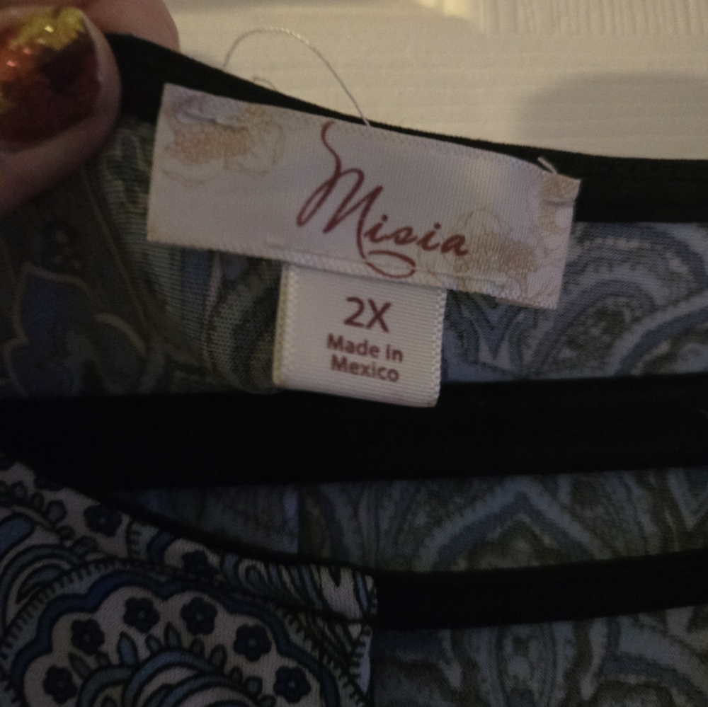 2x slinky blouse - Picture 2 of 3